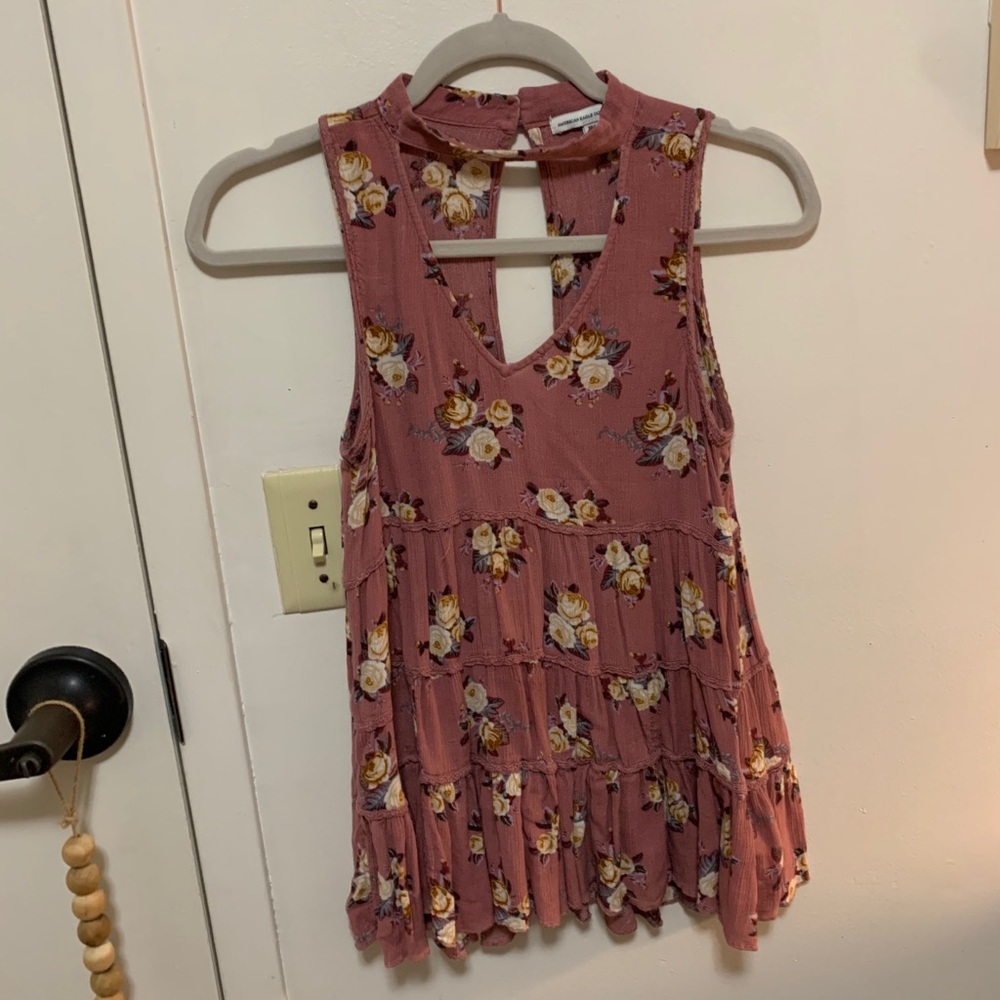 American Eagle Sleeveless Blouse